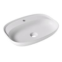 Раковина Alice Form 22460109 накладная, 60x45 см, Matt White, Bianco Opaco (белый матовый)