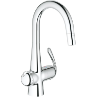 Смеситель для раковины с донным клапаном Hansgrohe Metris 31203000