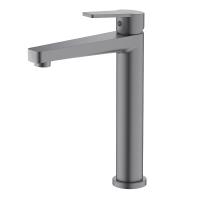 Смеситель для раковины Aquatek Лугано AQ1704BGM цвет Оружейная сталь