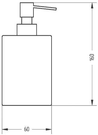 Дозатор для мыла Migliore Kvant 29745 хром