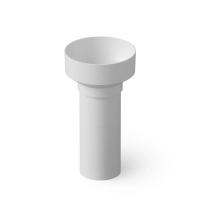 Раковина Dea Design Pedestal Basin DD2023 480 18 напольная, без отв., Solid Surface, Ø48х90см., White №18