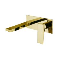 Cмеситель Fima Carlo Frattini Zeta F3971WX5OR для раковины, встраиваемый, излив 19.9 см, золото