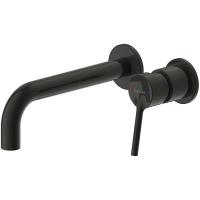 Смеситель для раковины Bravat P8461217BW-ENG чёрный