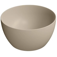 Раковина GSI Pura 885208 накладная, Ø40 см, Creta opaco (Бежевый матовый)