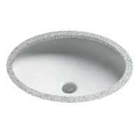 Раковина TOTO Public LW764Y#XW встраиваемая снизу, 54x46 см, белая