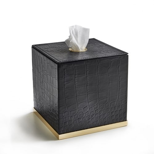 Диспенсер для салфеток 3SC Cocco CO71AGD черный/золото