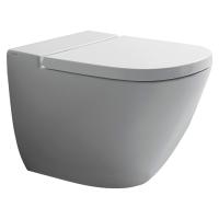 Унитаз приставной Globo Stockholm LA001.BI 58х37 см, цвет белый