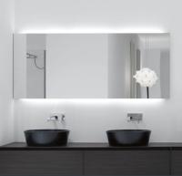 Зеркало, Antonio Lupi, Specchiere, прямоугольное, шгв 1080*40*750, с подсветкой, цвет рамы-сталь полированная