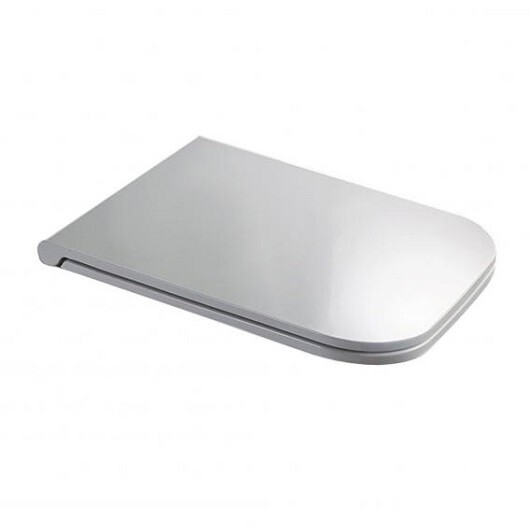 унитаз подвесной scarabeo teorema 2.0 5126/tw безободковый, twist, размер 36х52 см, с сидением 8305/b, цвет белый