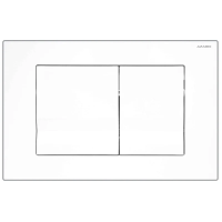 Кнопка смыва для инсталляции AZARIO NEW AZ-001 для унитаза, пластик, цвет глянцевый белый