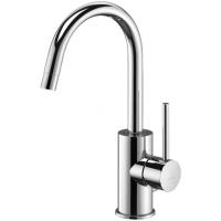 Смеситель Paffoni Light LIG078CR для раковины, с донным клапном, высота излива 18.4 см, хром глянцевый