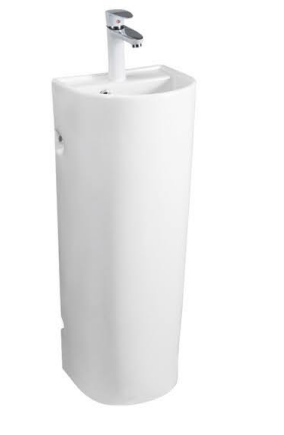 раковина напольная 32 см ceramalux pb1017 белая