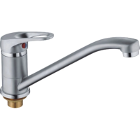 Смеситель для кухни Haiba HB4913-1 цвет хром матовый