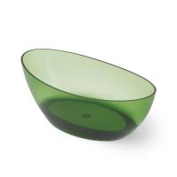 Ванна Dea Design Elegant DD8643 1600 R3 отдельностоящая, Glasstech, прозрачная смола, 160x80x55см., Emerald R3