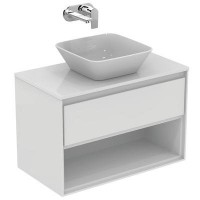 столешница мебельная под раковину ideal standard connect air e0849b2 белый