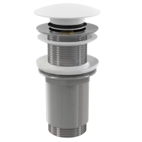 Донный клапан для раковины Salini D 402 белый матовый, 15231WM