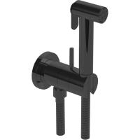 Гигиенический душ со смесителем Huber Shower CV00797540 черный матовый