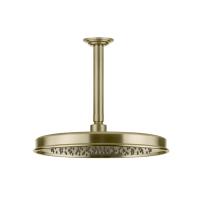 Верхний душ Gessi Venti20 65153#727 Ø30см., с потолочным держателем 29.3см., цвет: Brushed Brass PVD