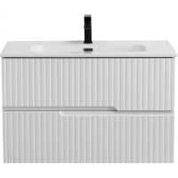 Тумба под раковину Cezares Duet-N 80 DUET-N-800-2C-SO-BL подвесная Bianco Lucido Тумба под раковину Cezares Duet-N 80 DUET-N-800-2C-SO-BL подвесная Bianco Lucido