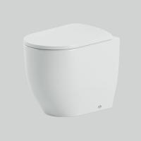 Artceram Monet Унитаз напольный 36х52см., приставной Rimless, цвет: белый глянцевый