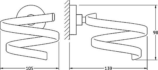 Держатель для фена Artwelle Harmonie HAR 045