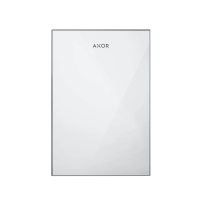 Панель Axor MyEdition 47902000 для смесителя, на излив 15 см, стекло, зеркальный