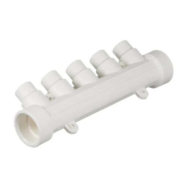 коллектор полипропиленовый tebo 40 мм х 5 выходов 20 мм (trd0000025518)