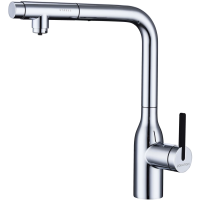 Смеситель для кухни с подключением к фильтру Paulmark Viper Vi213105-CR, цвет хром