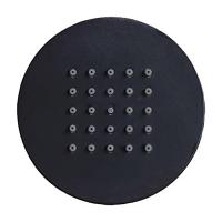 Душевая форсунка Bossini Tondo Flat I00175.073 черный матовый