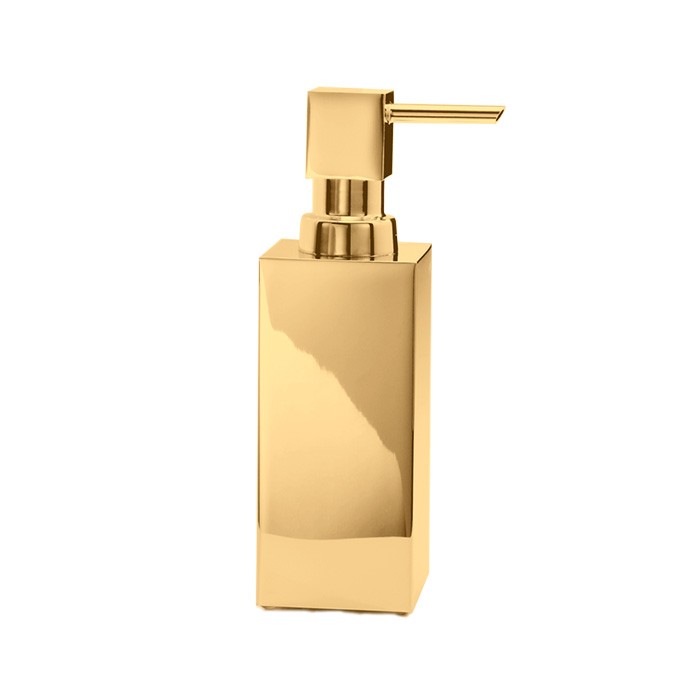 Дозатор для мыла Decor Walther Cube 0839720 золото