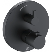 Смеситель для душа Kludi Nova Fonte Puristic 208353915 черный матовый