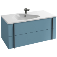 Тумба под раковину Jacob Delafon Nouvelle Vague 100 EB3032-G91 подвесная Аквамарин 250021