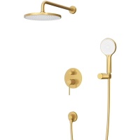 Душевая система Cezares Relax RELAX-DSET-BORO Брашированное золото Душевая система Cezares Relax RELAX-DSET-BORO Брашированное золото