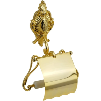 Держатель туалетной бумаги Migliore Elisabetta 17058 с крышкой, цвет золото