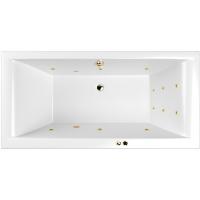Акриловая ванна Whitecross Savia Duo 170x80 0103.170080.100.LINE.GL с гидромассажем