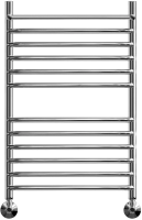 Полотенцесушитель Point Альфа PN05148SP водяной, с полкой, 40x80 см, хром