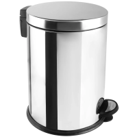 Мусорное ведро Fixsen Hotel FX-34024O 12л, с педалью, хром