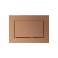 Кнопка смыва Tece TECEnow 9240422 для инсталляции, красная бронза металлик