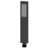 Душевая лейка Wonzon & Woghand WW-88SC06-MB 35 мм, 1 режим, черный матовый