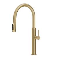 Смеситель для кухни Gessi 316 MECCANICA 
 60824#727 цвет-браш.латунь PVD