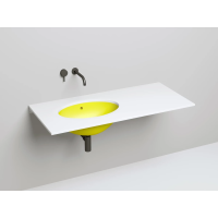 Раковина Salini S-Sense Marea 12 1101109MF 54,5x37,5 см, встраиваемая снизу, покраска по RAL матовый полностью