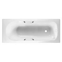 Чугунная ванна Byon B13 V0000226 170x70 см, с ручками, с антискользящим покрытием