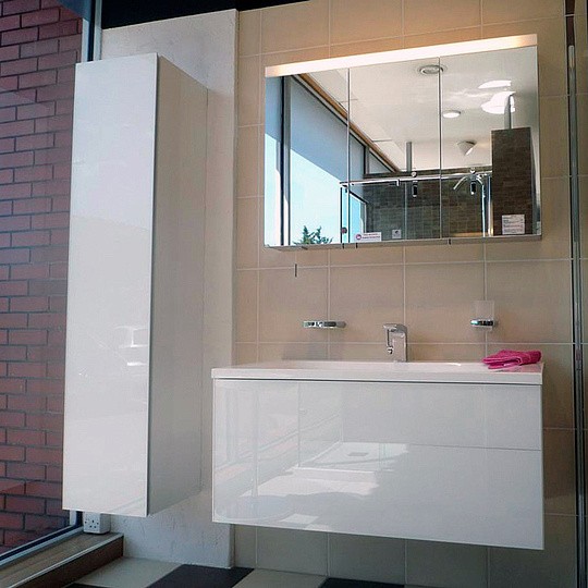 шкаф-пенал keuco royal reflex 34030 210001 белое стекло l