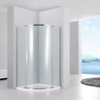 Душевой уголок Black&White Stellar Wind S301-90×90 профиль Серебристый хром стекло прозрачное