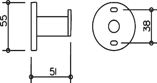 Крючок Keuco Plan 14914 010000 хром