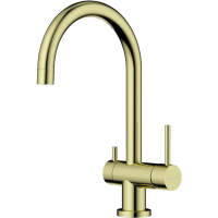 Смеситель Omoikiri Yamada 4994479 для кухни, светлое золото