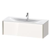 Duravit XViu Тумба подвесная 610x800x480мм, для раковины #234412, 1 ящик, цвет: белый глянцевый/champagne matt