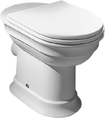 Унитаз приставной Hatria Dolcevita YXXP01 горизонтальный выпуск Унитаз приставной Hatria Dolcevita YXXP01 горизонтальный выпуск