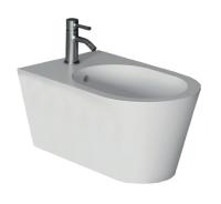 Биде Alice Hide 31180109 подвесное, Aliglaze+, белый матовый