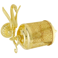 Держатель туалетной бумаги Migliore Luxor 26119 цвет золото